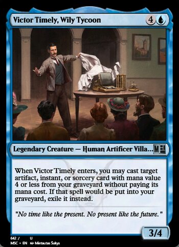 Victor Timely, Wily Tycoon