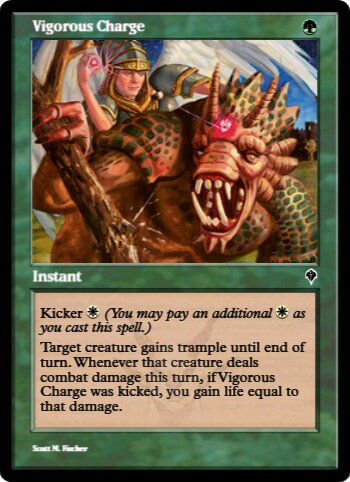 Vigorous Charge