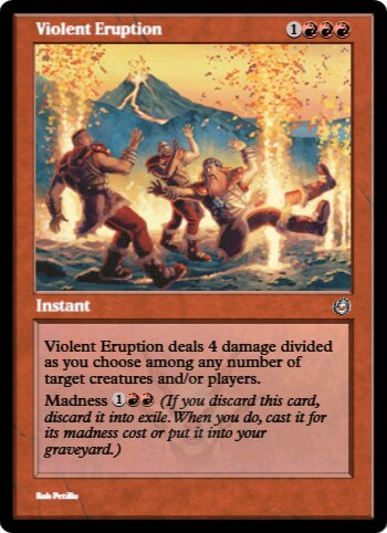Violent Eruption