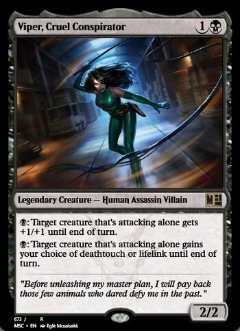 Viper, Cruel Conspirator