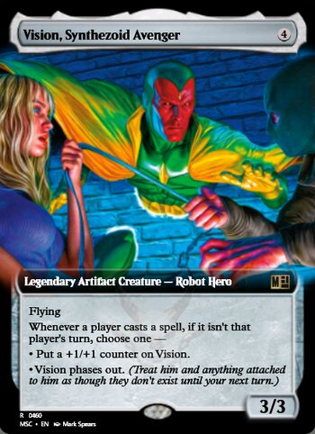 Vision, Synthezoid Avenger