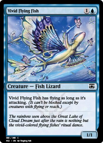Vivid Flying Fish