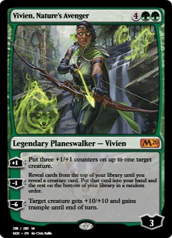 Vivien, Nature's Avenger