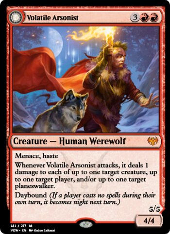 Volatile Arsonist