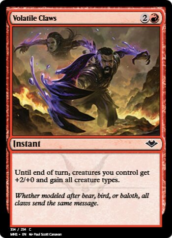 Volatile Claws