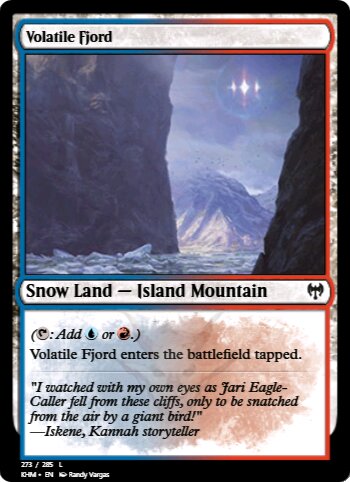 Volatile Fjord