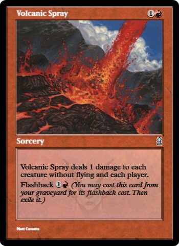 Volcanic Spray