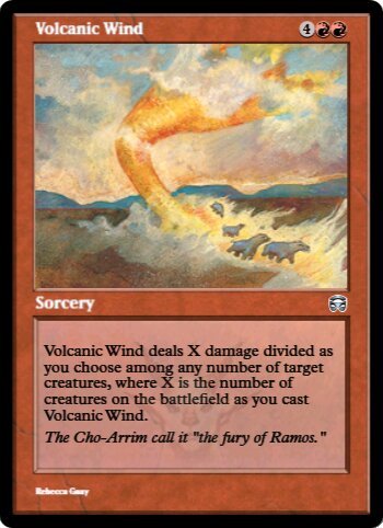 Volcanic Wind