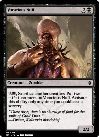 Voracious Null