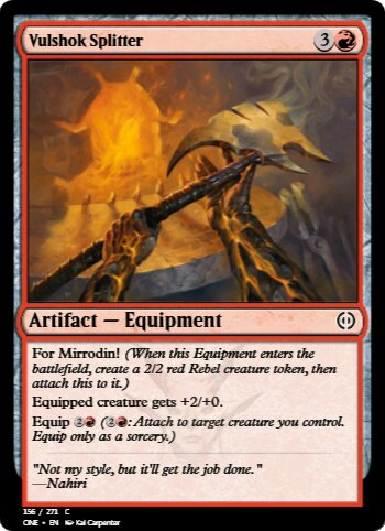 Vulshok Splitter
