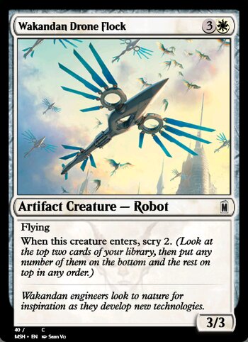 Wakandan Drone Flock