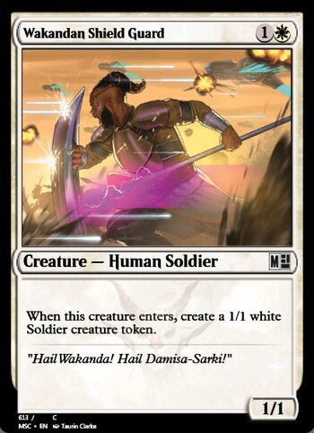 Wakandan Shield Guard
