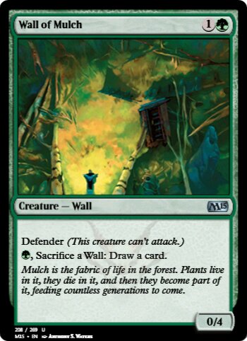 Wall of Mulch