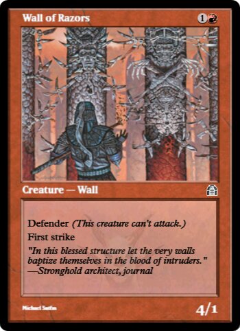 Wall of Razors