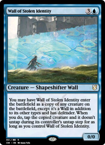 Wall of Stolen Identity