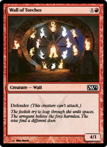 Wall of Torches