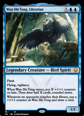 Wan Shi Tong, Librarian