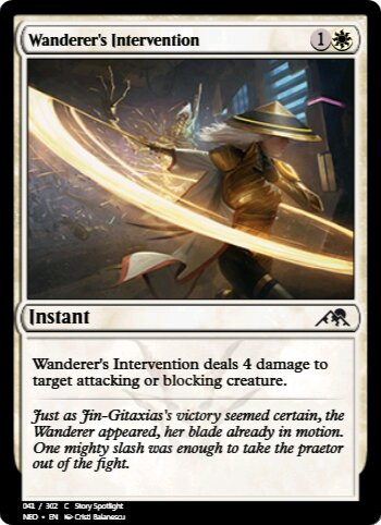 Wanderer's Intervention