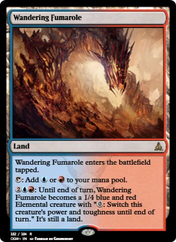 Wandering Fumarole