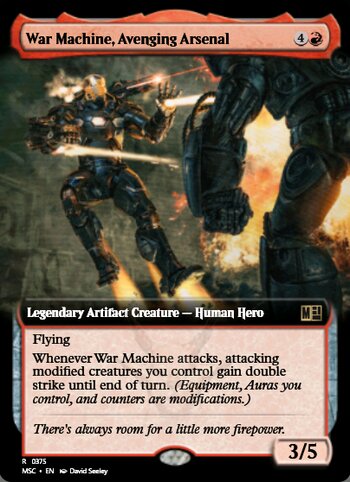 War Machine, Avenging Arsenal