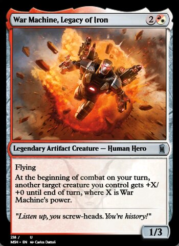 War Machine, Legacy of Iron