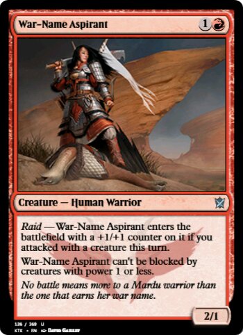 War-Name Aspirant