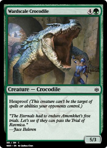 Wardscale Crocodile