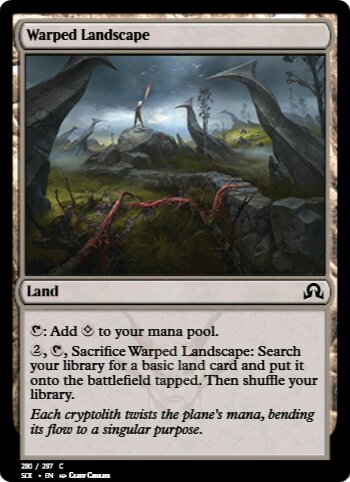 Warped Landscape