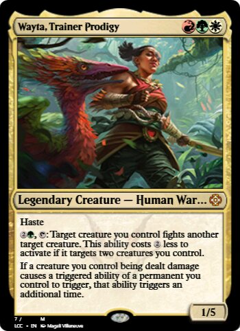 Wayta, Trainer Prodigy