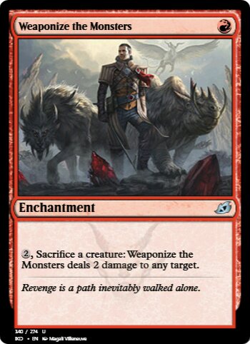 Weaponize the Monsters