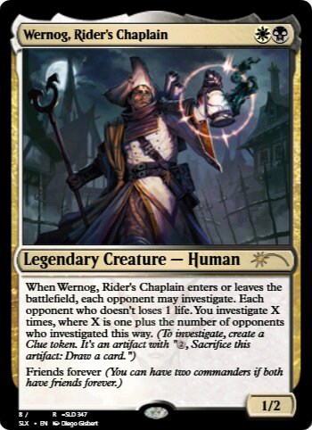 Wernog, Rider's Chaplain
