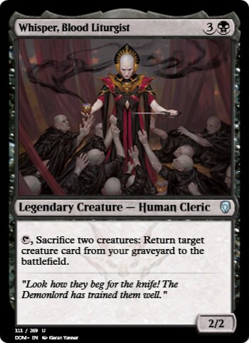 Whisper, Blood Liturgist