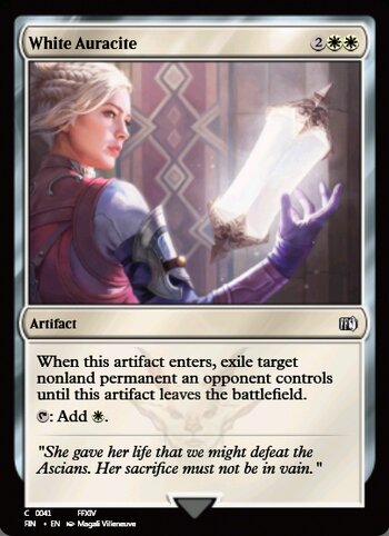 White Auracite