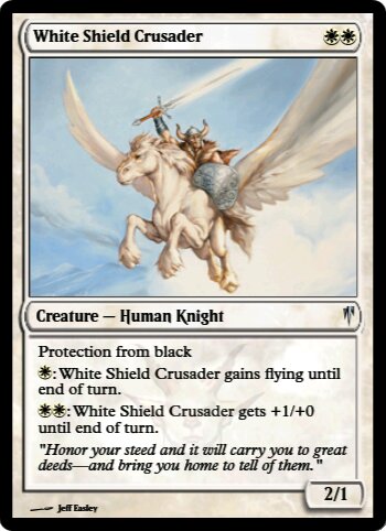 White Shield Crusader