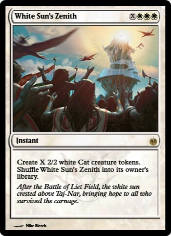 White Sun's Zenith