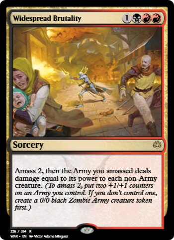 Widespread Brutality