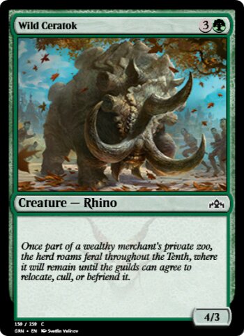 Wild Ceratok