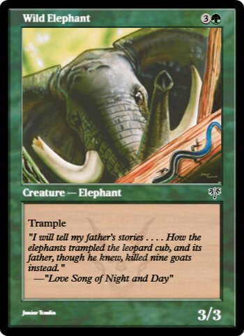 Wild Elephant