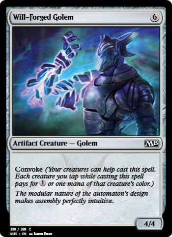Will-Forged Golem