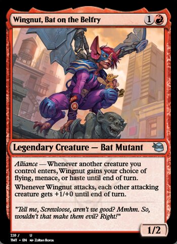 Wingnut, Bat on the Belfry