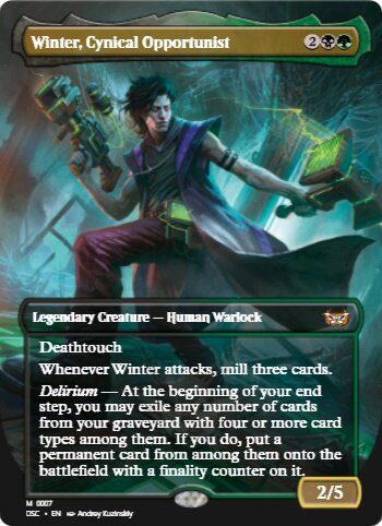 Winter, Cynical Opportunist