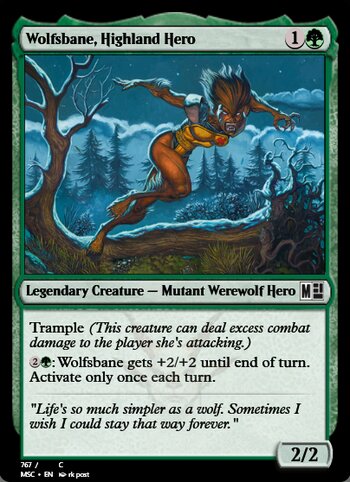Wolfsbane, Highland Hero