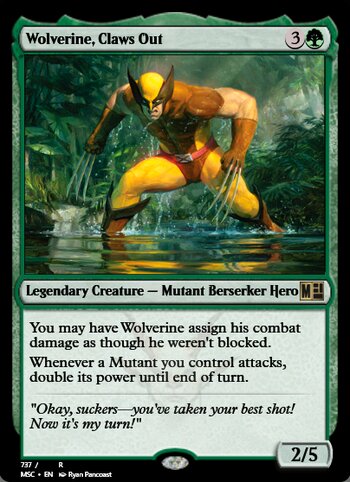 Wolverine, Claws Out