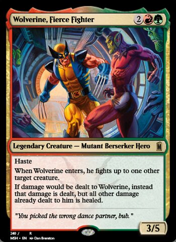 Wolverine, Fierce Fighter
