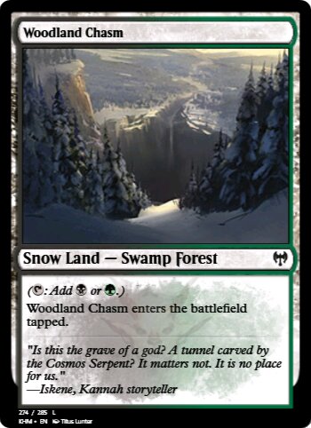 Woodland Chasm