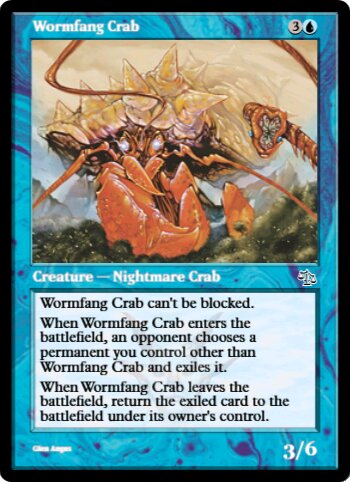 Wormfang Crab
