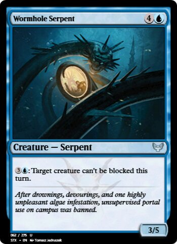 Wormhole Serpent