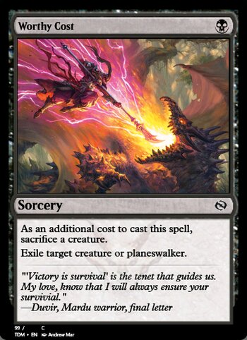 Worthy Cost