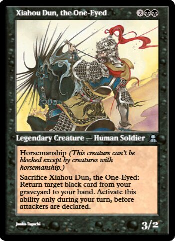 Xiahou Dun, the One-Eyed