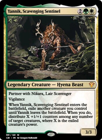 Yannik, Scavenging Sentinel